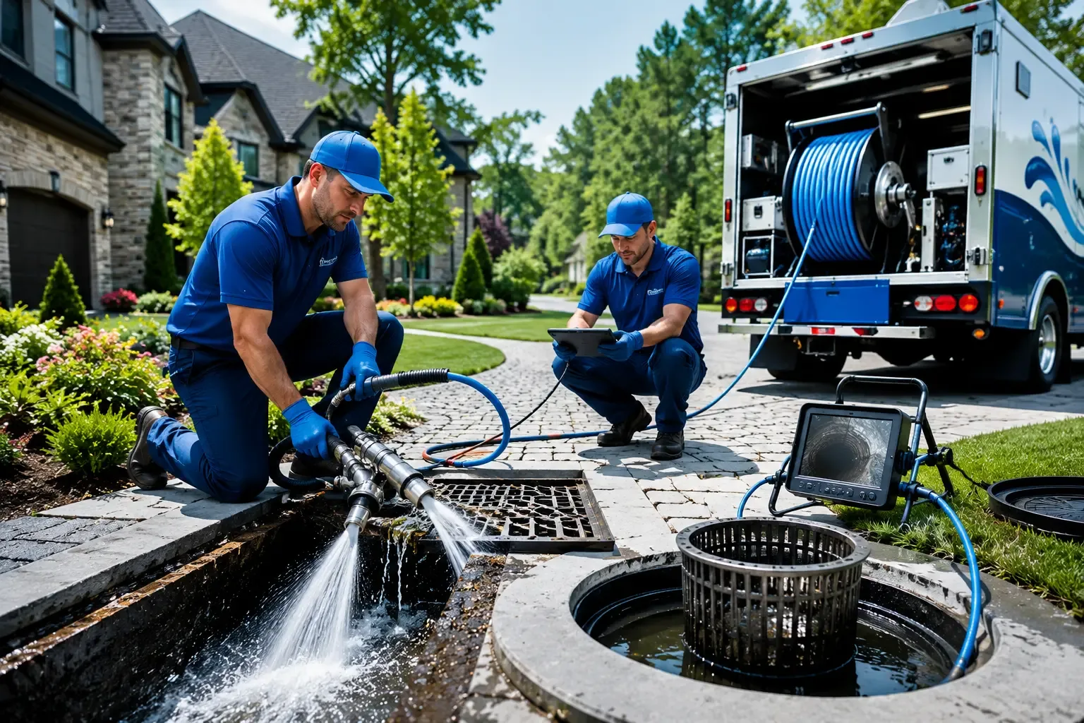 Local outdoor drain cleaning professionals in Blue Ridge, VA
